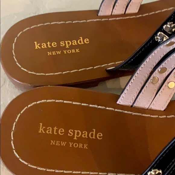 Kate Spade Studded Slide Sandals - Picture 3 of 6